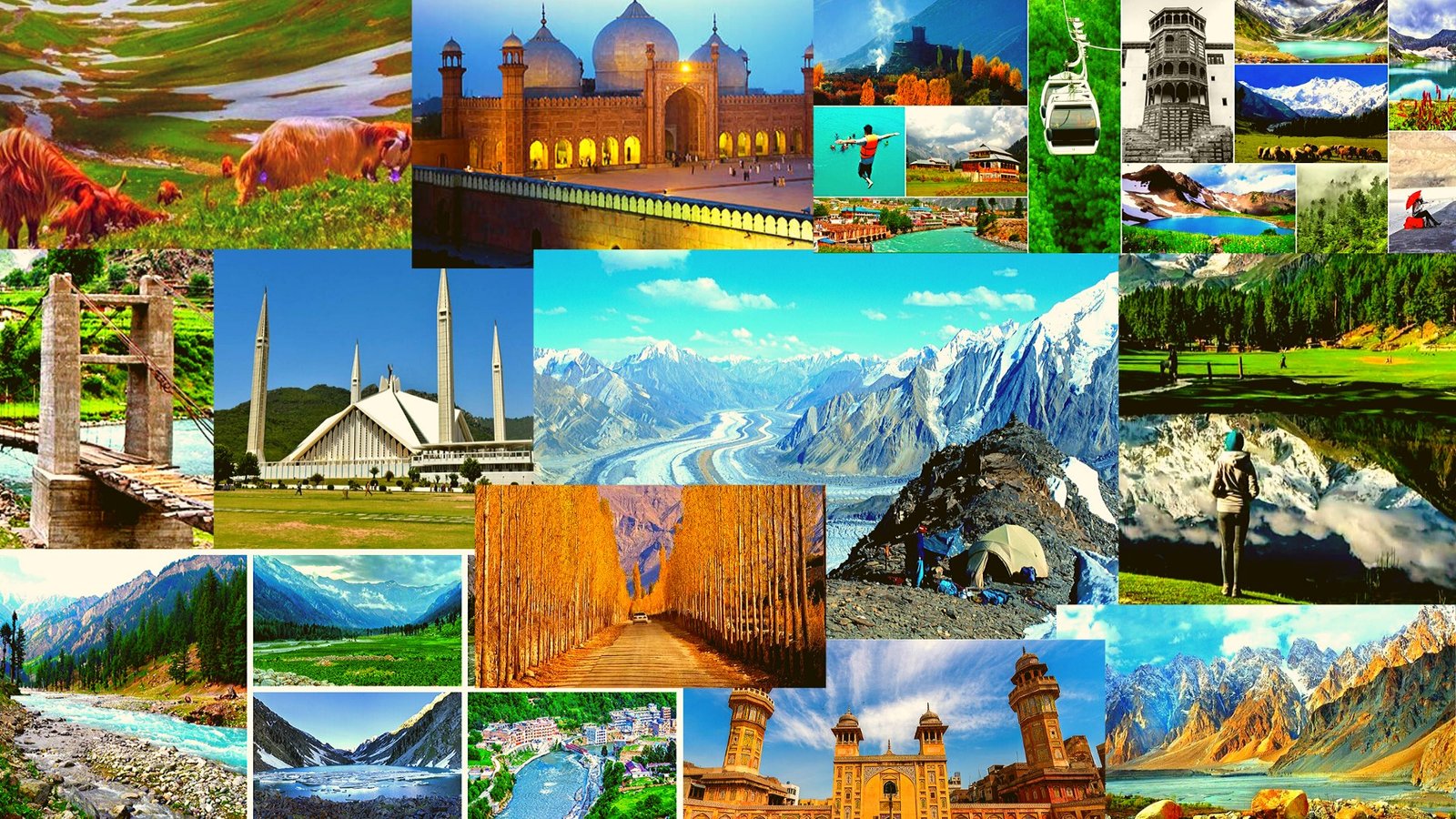 Top 10 beautiful destinations in Pakistan.